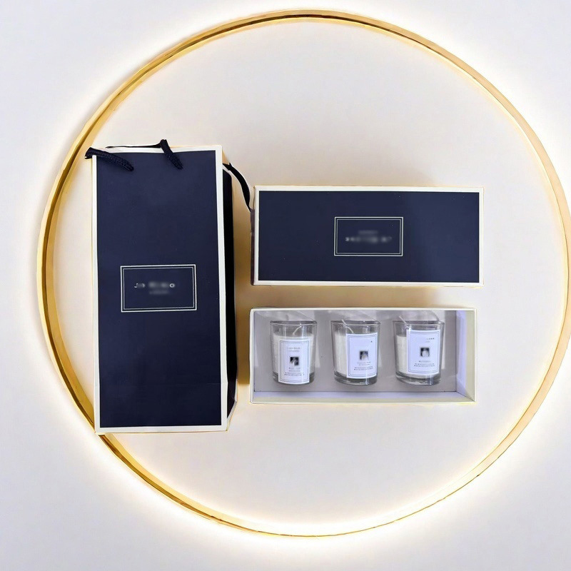 Three-Candle Rigid Gift Box