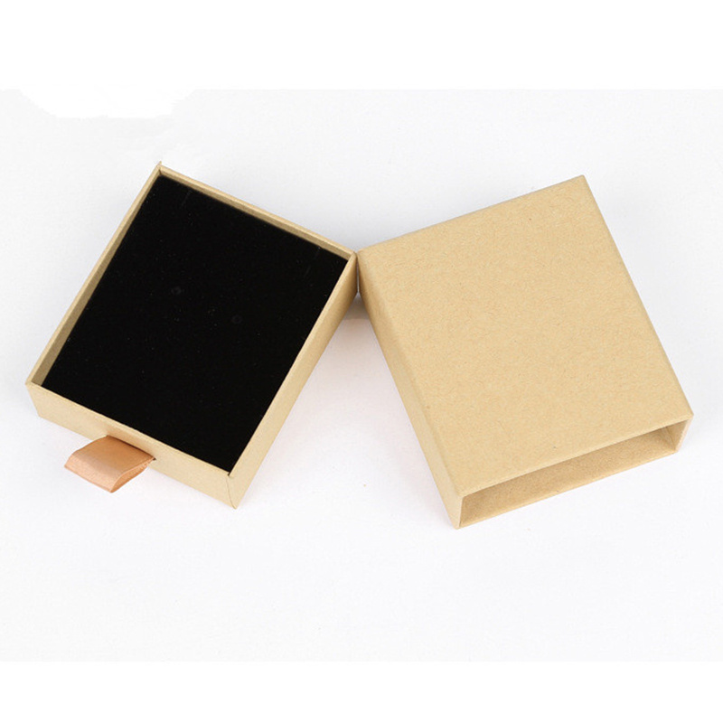 Champagne Drawer Gift Box with Black Lining