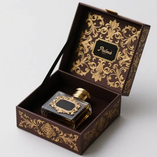 Vintage-Pattern Perfume Presentation Box Collection