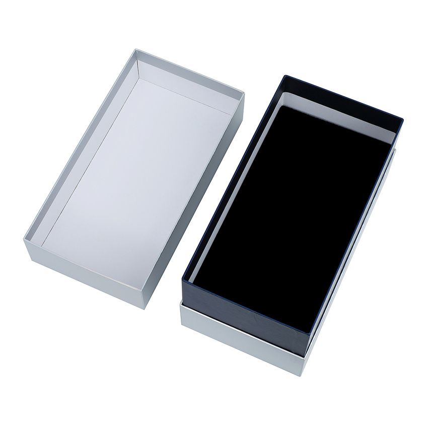 Long Shoulder Gift Box with a Black Interior